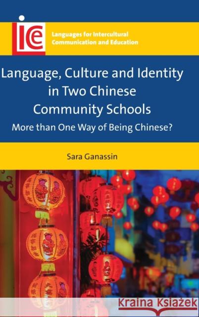 Language, Culture and Identity in Two Chinese Community Schools: More Than One Way of Being Chinese? Sara Ganassin 9781788927222