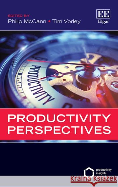 Productivity Perspectives Philip McCann Tim Vorley  9781788978798 Edward Elgar Publishing Ltd