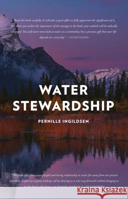 Water Stewardship Pernille Ingildsen 9781789060324 IWA Publishing