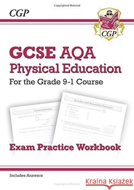 New GCSE Physical Education AQA Exam Practice Workbook CGP Books 9781789080100 Coordination Group Publications Ltd (CGP)