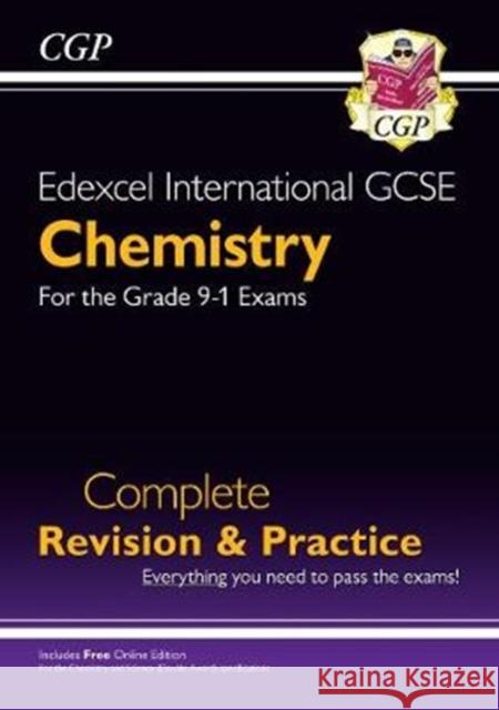 New Edexcel International GCSE Chemistry Complete Revision & Practice: Incl. Online Videos & Quizzes CGP Books 9781789080834 Coordination Group Publications Ltd (CGP)