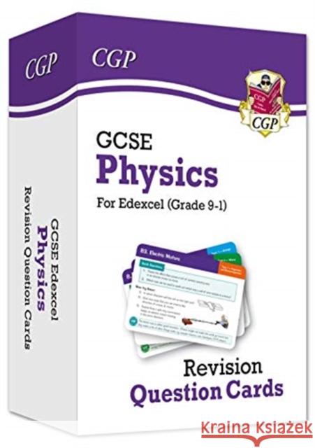 GCSE Physics Edexcel Revision Question Cards: for the 2025 and 2026 exams CGP Books 9781789082746 Coordination Group Publications Ltd (CGP)