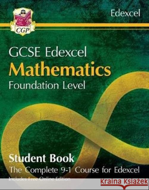 GCSE Maths Edexcel Student Book - Foundation (with Online Edition) CGP Books 9781789083088 Coordination Group Publications Ltd (CGP)