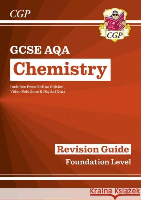 New GCSE Chemistry AQA Foundation Revision Guide with CGP RevisionHub CGP Books 9781789083224 Coordination Group Publications Ltd (CGP)