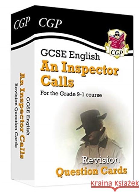 GCSE English - An Inspector Calls Revision Question Cards CGP Books 9781789083446 Coordination Group Publications Ltd (CGP)