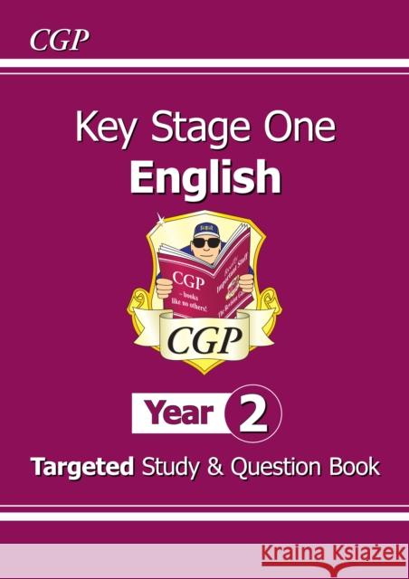 KS1 English Year 2 Targeted Study & Question Book CGP Books 9781789084207 Coordination Group Publications Ltd (CGP)