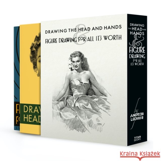 Drawing the Head and Hands & Figure Drawing (Box Set) Andrew Loomis 9781789095340