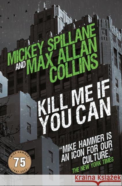 Kill Me If You Can Max Allan Collins 9781789097641 Titan Books Ltd