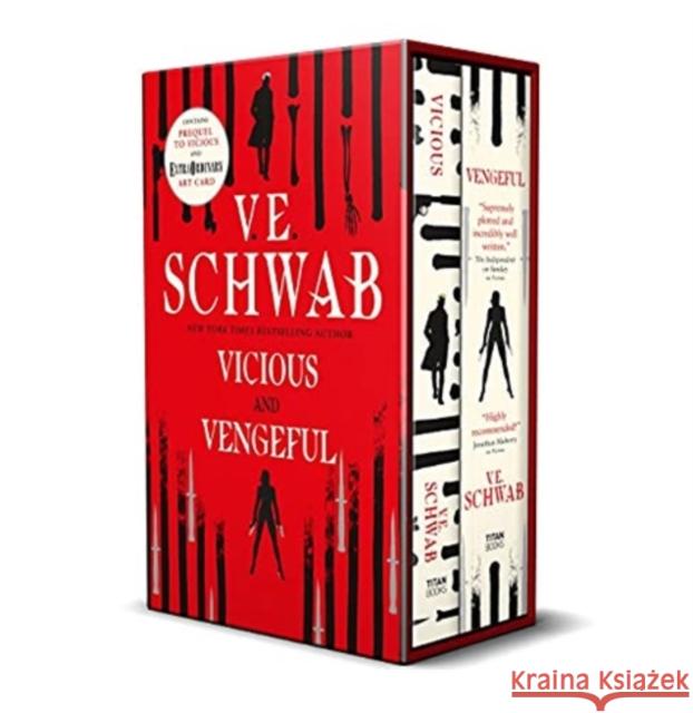 Vicious/Vengeful slipcase V.E. Schwab 9781789099744 Titan Books Ltd