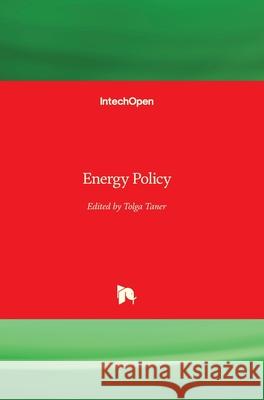Energy Policy Tolga Taner 9781789238730