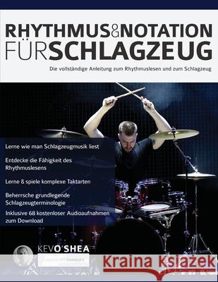 Rhythmus und Notation für Schlagzeug Kev O'Shea, Joseph Alexander, Tim Pettingale 9781789331943