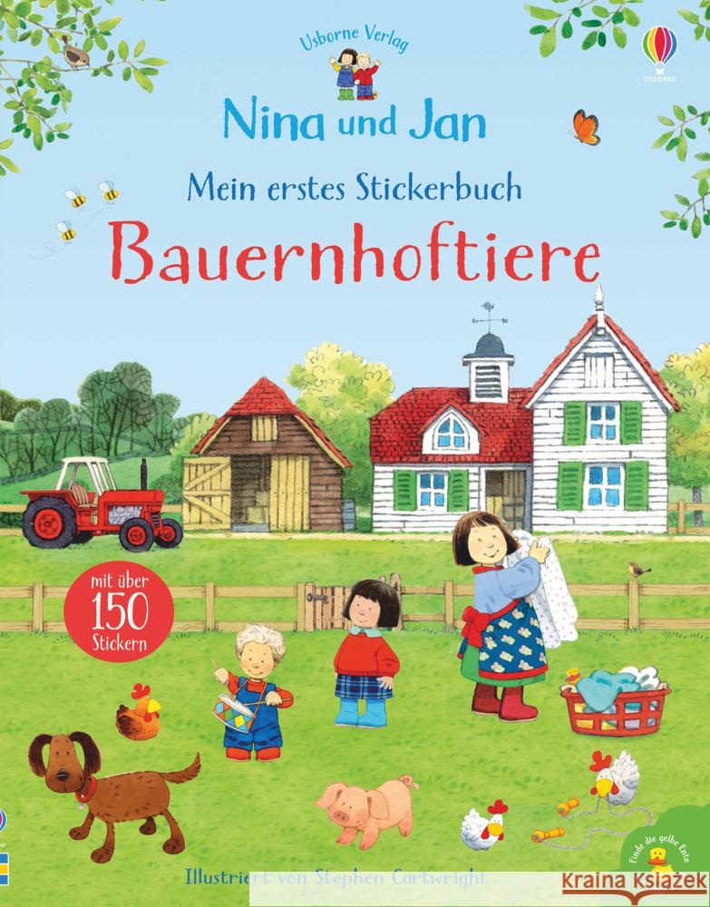 Nina und Jan - Mein erstes Stickerbuch: Bauernhoftiere Taplin, Sam 9781789413243