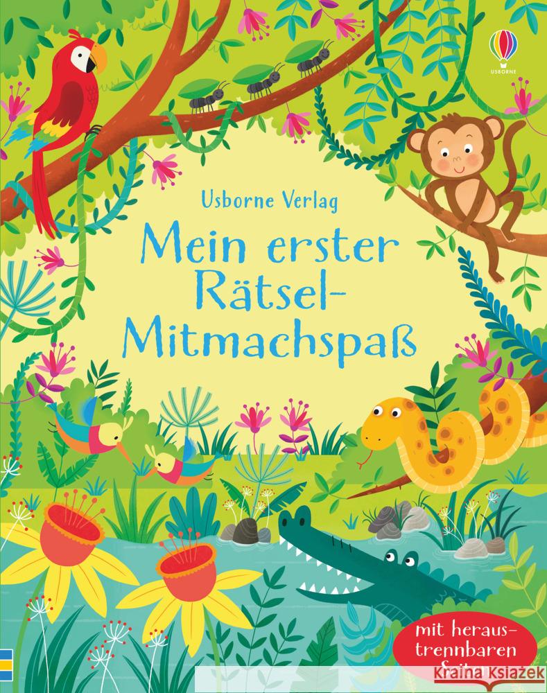 Mein erster Rätsel-Mitmachspaß Robson, Kirsteen 9781789413601