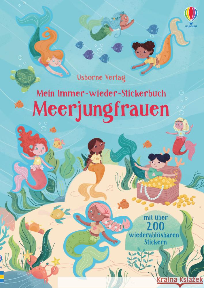 Mein Immer-wieder-Stickerbuch: Meerjungfrauen Bathie, Holly 9781789413762 Usborne Verlag