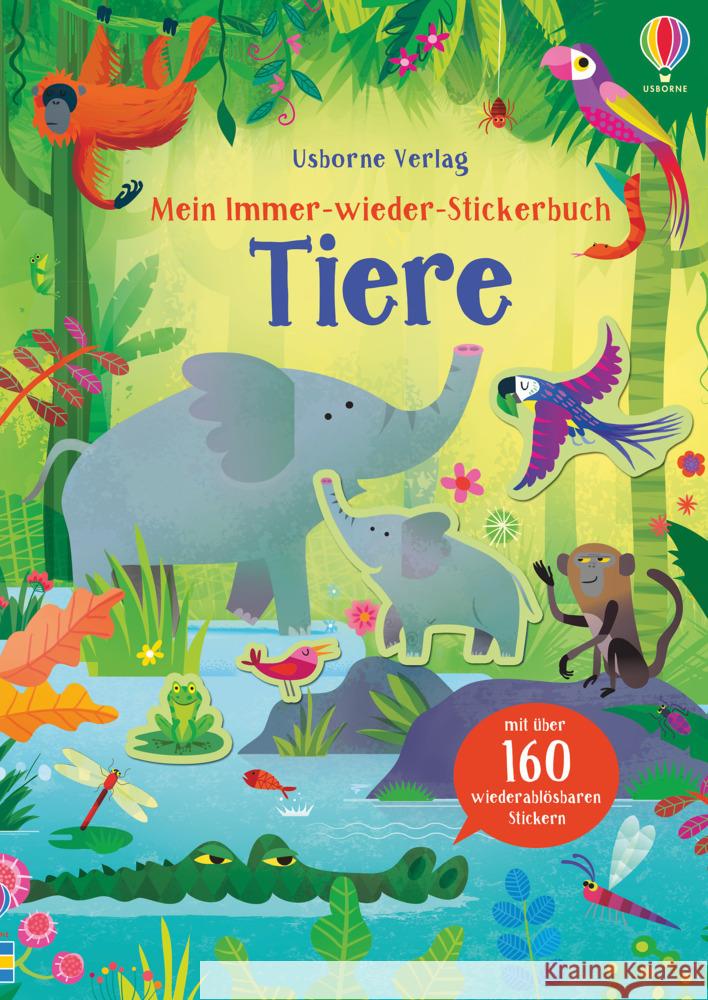 Mein Immer-wieder-Stickerbuch: Tiere Pickersgill, Kristie 9781789413786