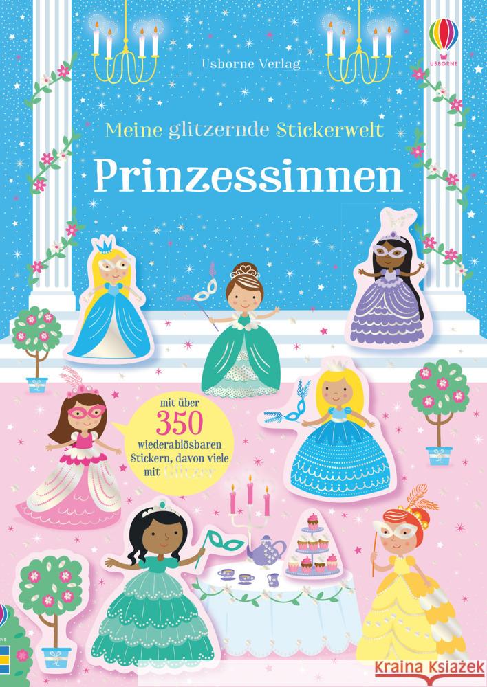 Meine glitzernde Stickerwelt: Prinzessinnen Robson, Kirsteen 9781789413823