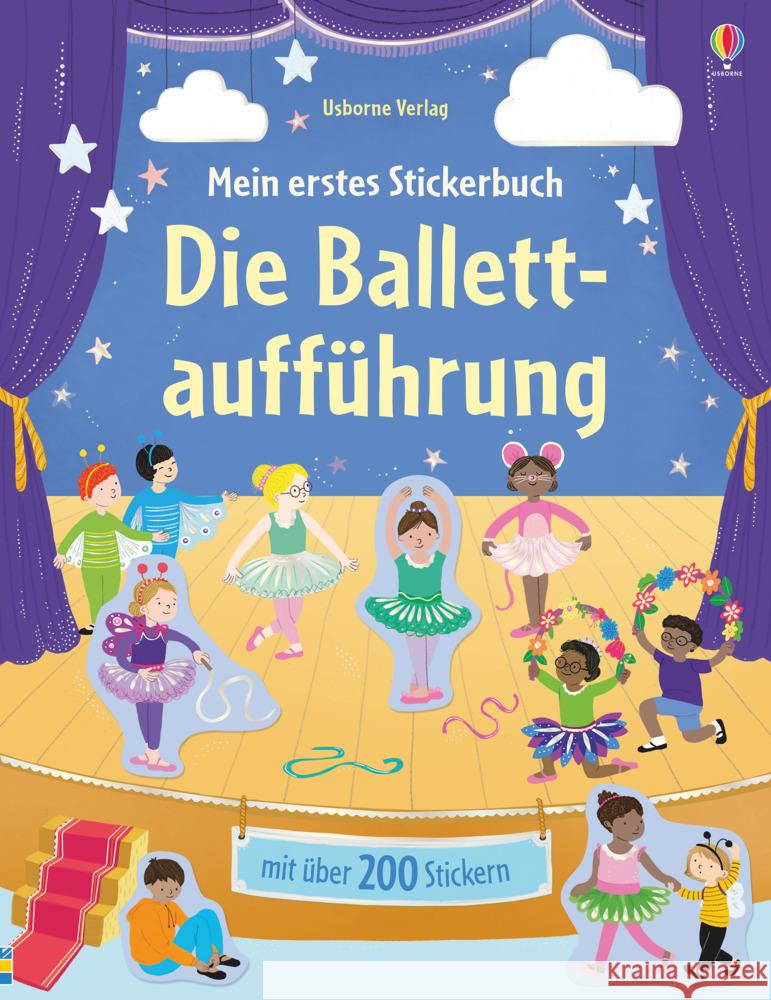 Mein erstes Stickerbuch: Die Ballettaufführung Greenwell, Jessica 9781789413830