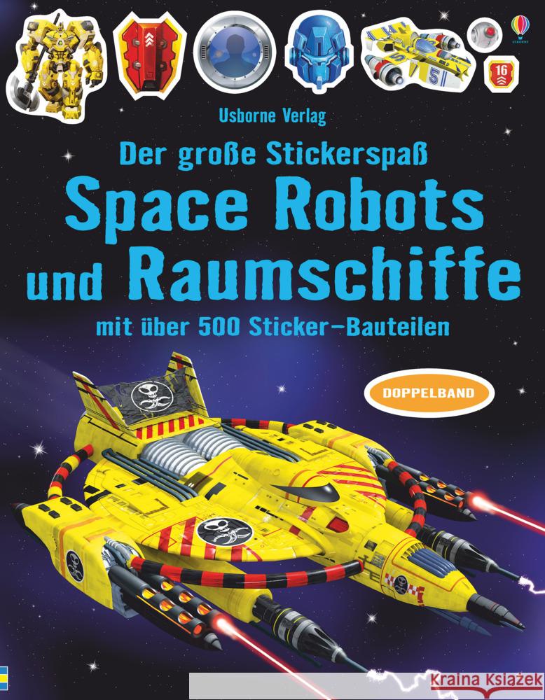 Der große Stickerspaß: Space Robots und Raumschiffe Tudhope, Simon 9781789413854