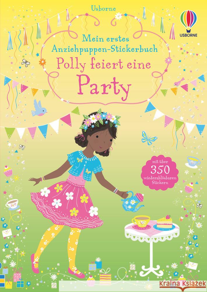 Mein erstes Anziehpuppen-Stickerbuch: Polly feiert eine Party Watt, Fiona 9781789415544