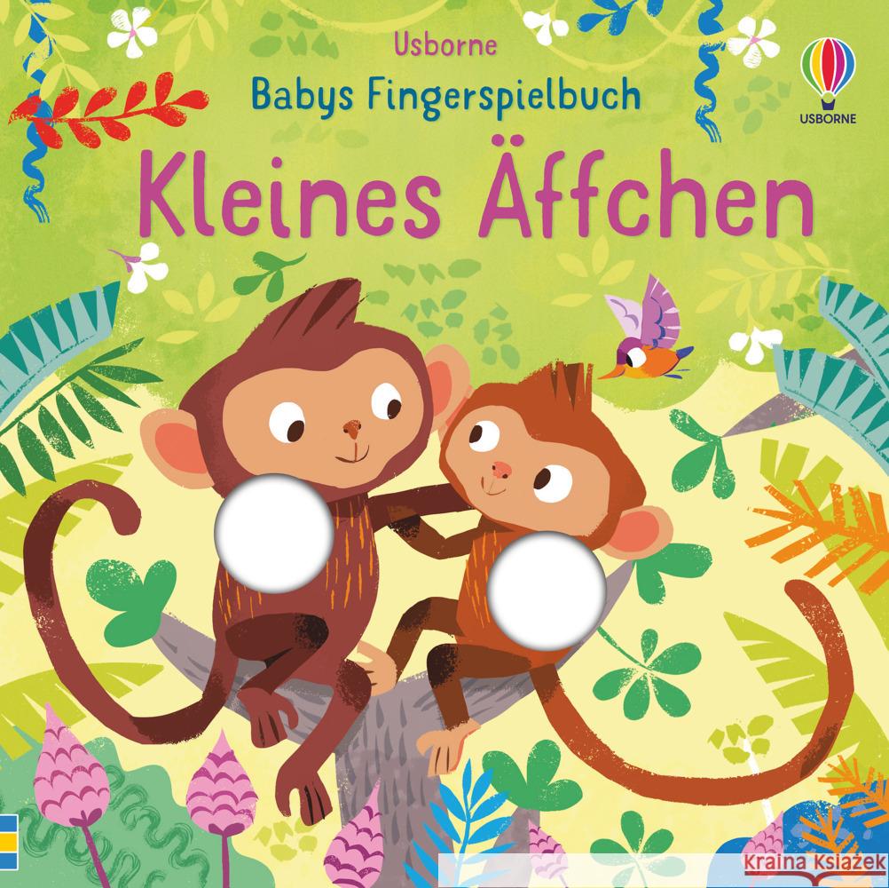 Babys Fingerspielbuch: Kleines Äffchen Brooks, Felicity 9781789416275 Usborne Verlag