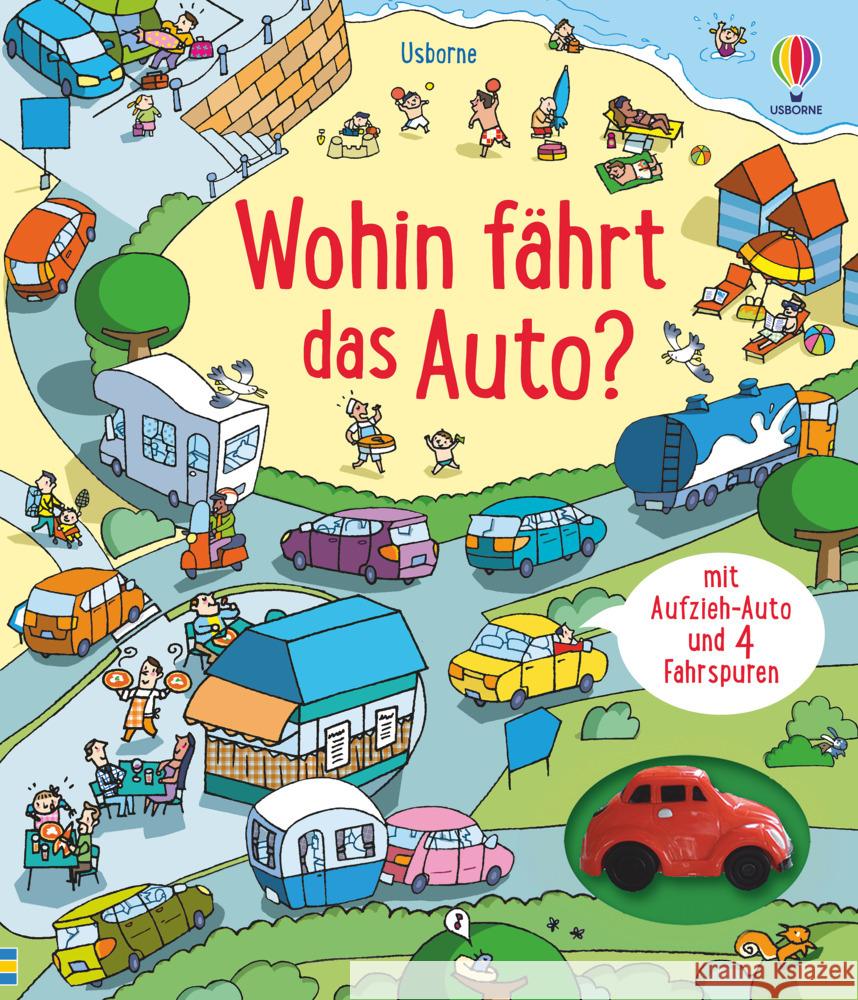 Wohin fährt das Auto? Watt, Fiona 9781789416756 Usborne Verlag