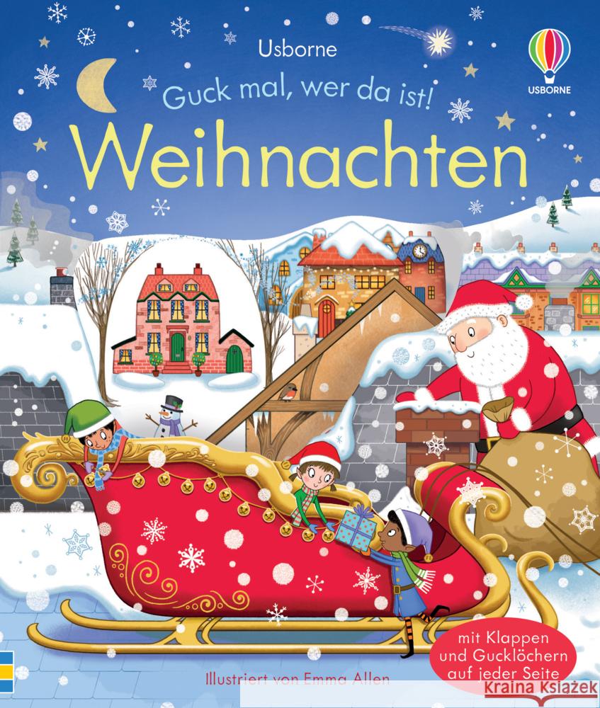 Guck mal, wer da ist! Weihnachten Milbourne, Anna 9781789417210