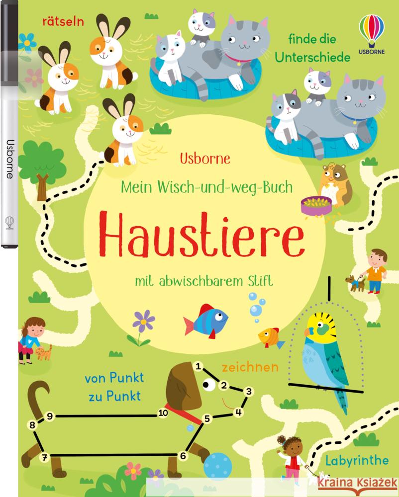 Mein Wisch-und-weg-Buch: Haustiere Robson, Kirsteen 9781789417661