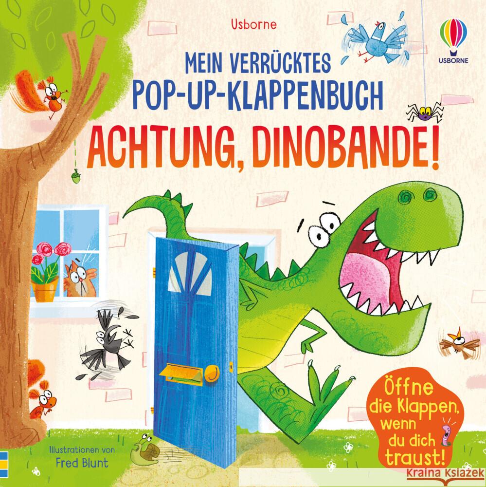 Mein verrücktes Pop-up-Klappenbuch: Achtung, Dinobande! Taplin, Sam 9781789418064