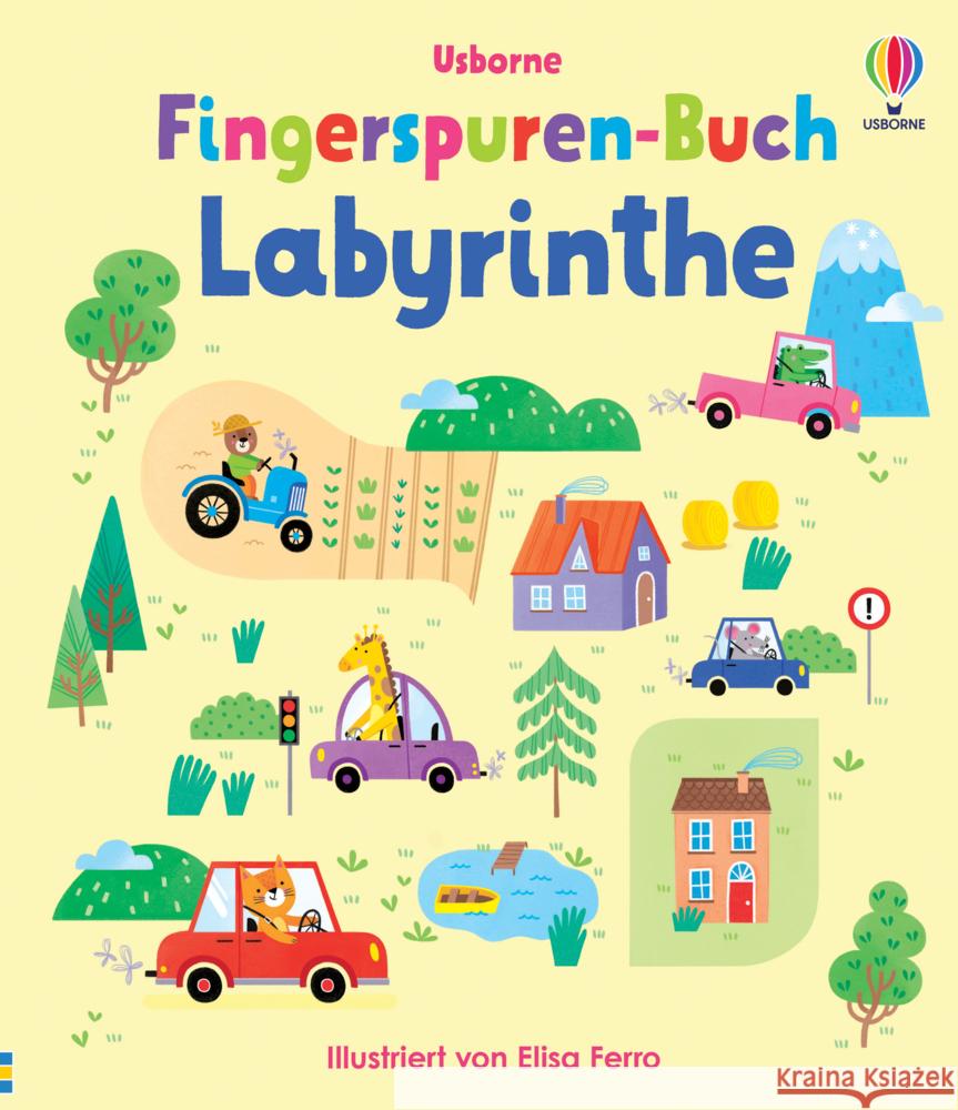 Fingerspuren-Buch: Labyrinthe Brooks, Felicity 9781789418521