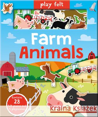 Play Felt: Farm Animals Amber Lily 9781789584219 Imagine That