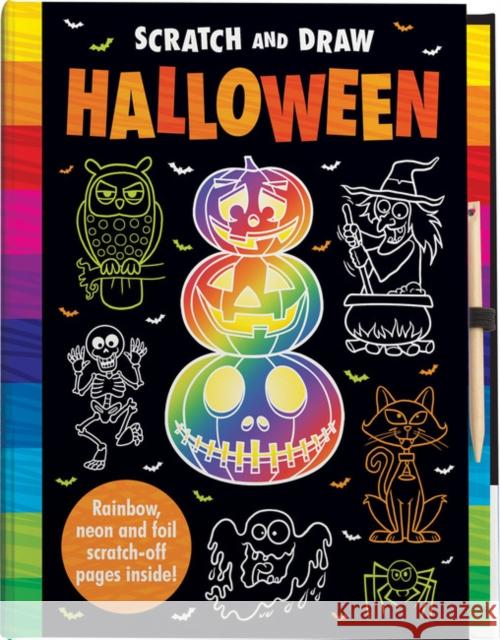 Scratch and Draw Halloween - Scratch Art Activity Book Arthur Over 9781789586718