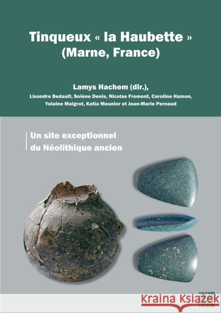 Tinqueux La Haubette (Marne, France): Un Site Exceptionnel Du Neolithique Ancien Hachem, Lamys 9781789699760 Archaeopress