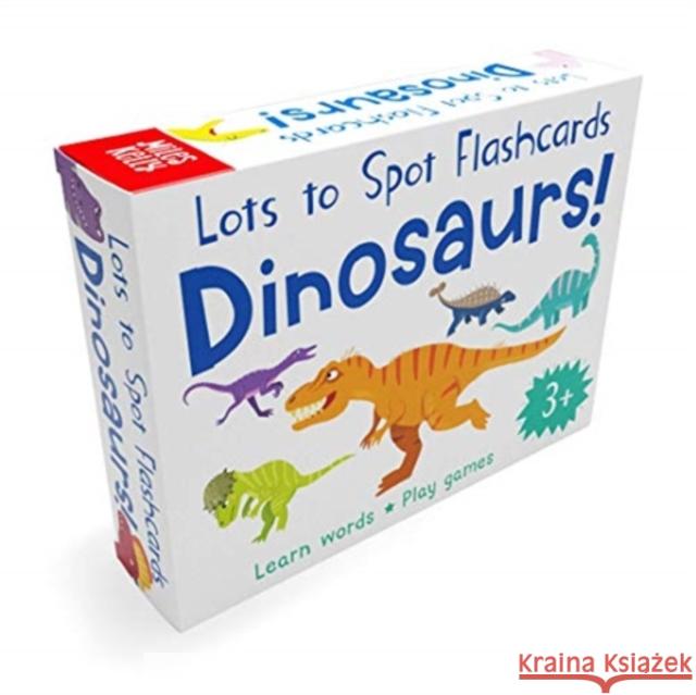 Lots to Spot Flashcards: Dinosaurs! Fran Bromage 9781789891126 Miles Kelly Publishing Ltd