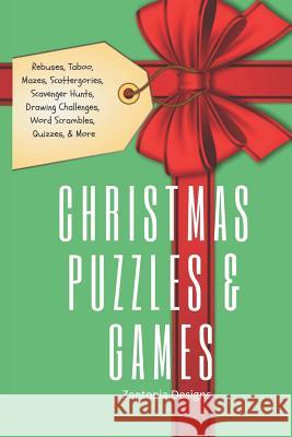 Christmas Puzzles & Games Zentopia Designs 9781790127313