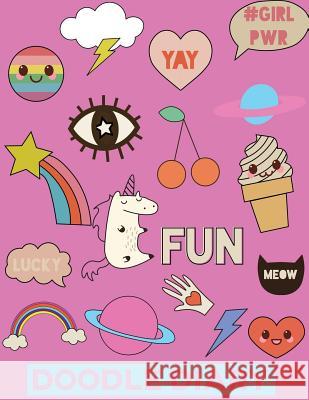 Doodle Diary: Cute Pink Random Doodles Drawings Frasier Cheng-Binns 9781790281831 Independently Published