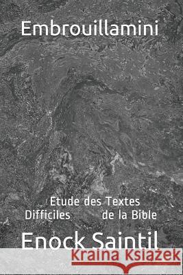 Embrouillamini: Etude des Textes Difficiles de Bible Saintil, Enock 9781790772407 Independently Published