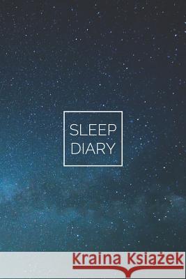 Sleep Diary Stars Notebooks, Golding 9781792001956