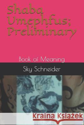 Shaba Umephfus; Preliminary: Book of Meaning Sky William Schneider 9781792148026