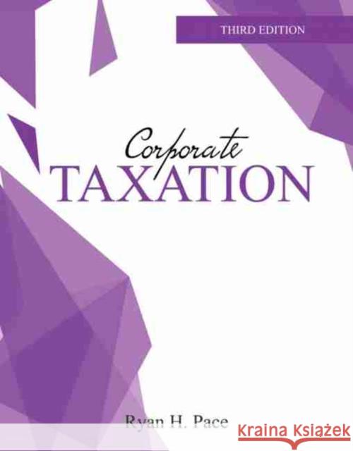 Corporate Taxation Pace 9781792408977
