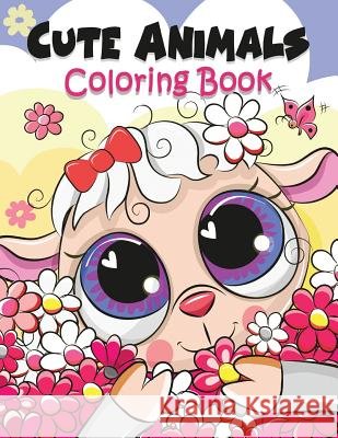 Cute Animals: Adults Coloring Book Stress Relieving Unique Design Rocket Publishing 9781793114242 Independently Published