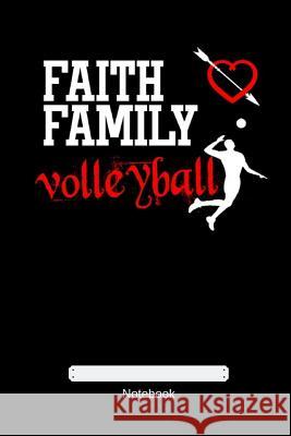 Faith Family Volleyball Gdimido Art 9781793158581 Independently Published