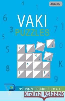 Vaki Puzzles January Rhys Michael Cullen 9781793203878