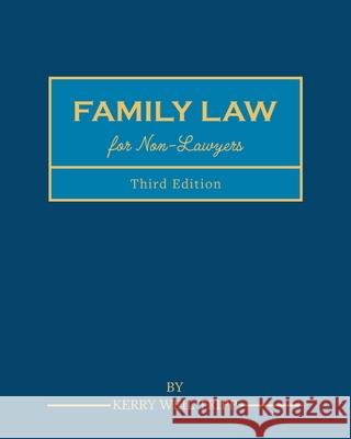 Family Law for Non-Lawyers Kerry Weil Tripp 9781793519160 Cognella Academic Publishing