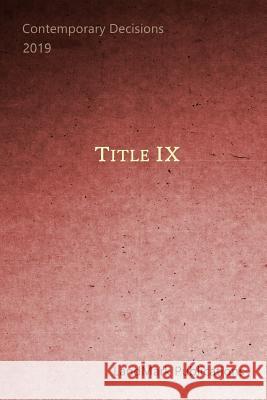 Title IX Landmark Publications 9781794095403 Independently Published