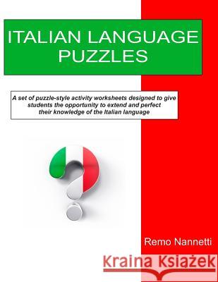 Italian Language Puzzles Remo Nannetti 9781795060455 Independently Published