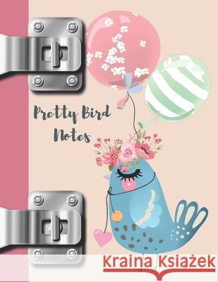 Pretty Bird Notes: Country Nesting College Ruled Composition Writing Notebook Krazed Scribblers 9781795185240 