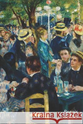 Renoir Schrift: Bal Du Moulin de la Galette - Artistiek Notitieboek - Ideaal Voor School, Studie, Recepten of Wachtwoorden Studio Landro 9781795323031 Independently Published