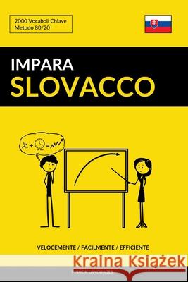 Impara lo Slovacco - Velocemente / Facilmente / Efficiente: 2000 Vocaboli Chiave Languages, Pinhok 9781795633116 Independently Published