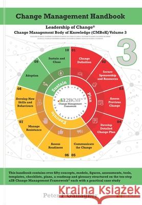 Change Management Handbook: The Leadership of Change Volume 3 Peter F Gallagher 9781795878975 Independently Published