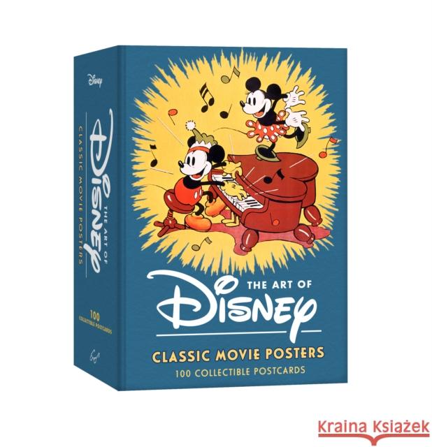 The Art of Disney: Iconic Movie Posters: 100 Collectible Postcards Disney 9781797200880